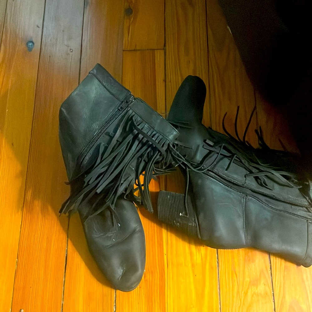 I’m going to miss these boots. 100%leather